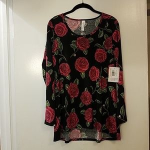 LuLaRoe Floral Lynnae, Lg, NWT